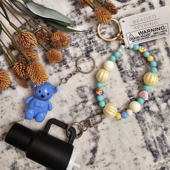 3 Keychain●Charms Bundle - Picture 3 of 7